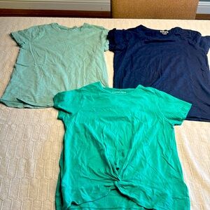 Jcrew Crewcute tshirts. Size L (11-12)